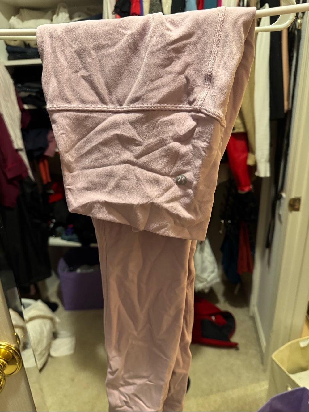 lululemon athletica Light Pink Leggings